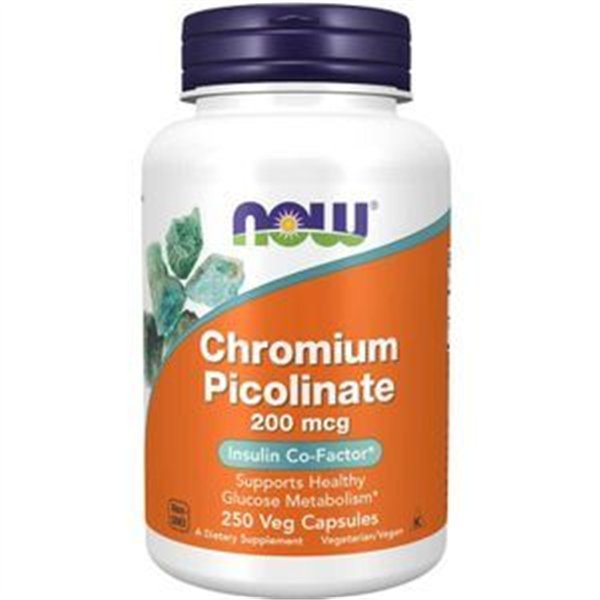 Chromium Picolinate, 200mcg - 250 vcaps