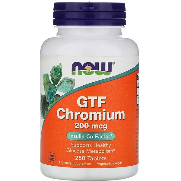 GTF Chromium, 200 мкг - 250 таблеток