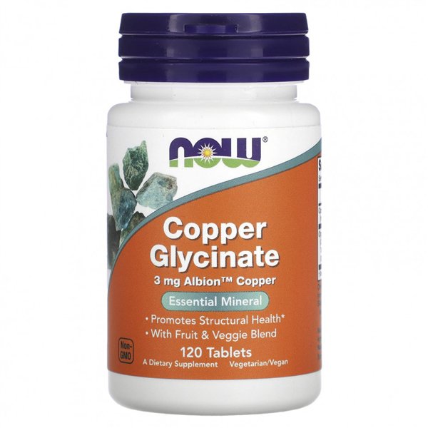 Copper Glycinate - 120 tabs