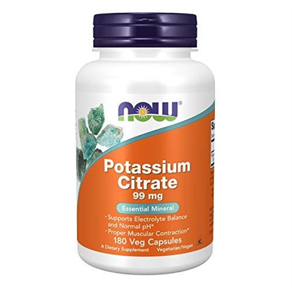 Potassium Citrate, 99mg - 180 vcaps