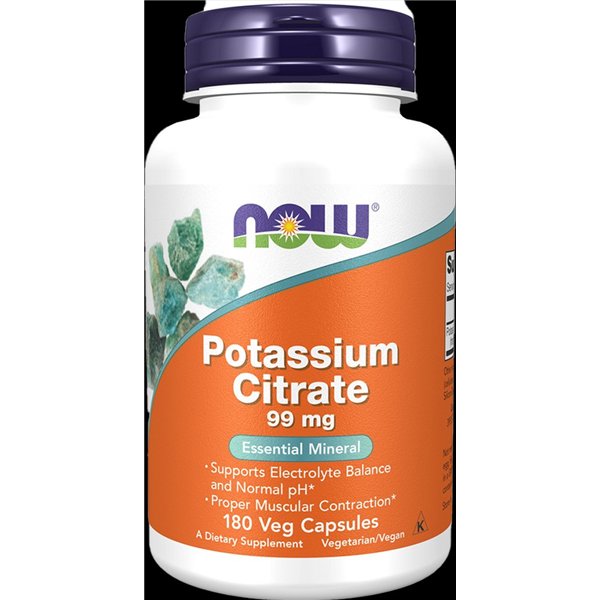 Potassium Citrate, 99mg - 180 vcaps