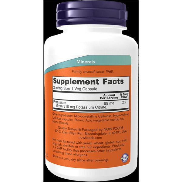 Potassium Citrate, 99mg - 180 vcaps