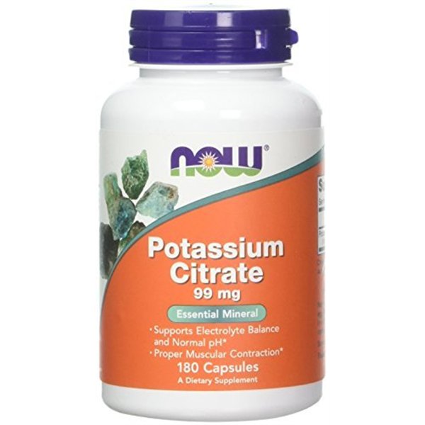 Potassium Citrate, 99mg - 180 vcaps