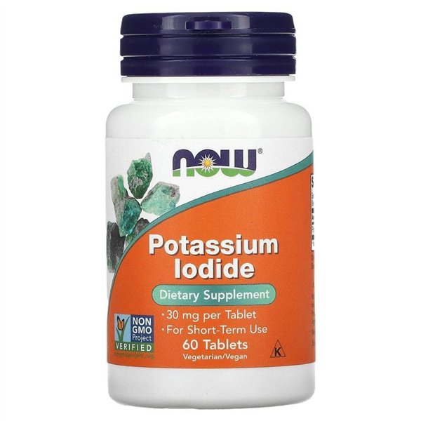 Potassium Iodide, 30mg - 60 tabs