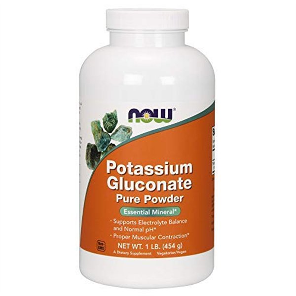 Potassium Gluconate, Pure Powder - 454g