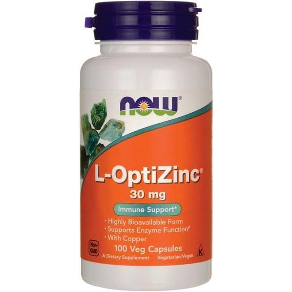 L-OptiZinc, 30mg - 100 vcaps