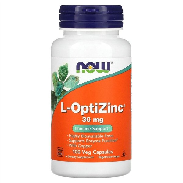 L-OptiZinc, 30mg - 100 vcaps
