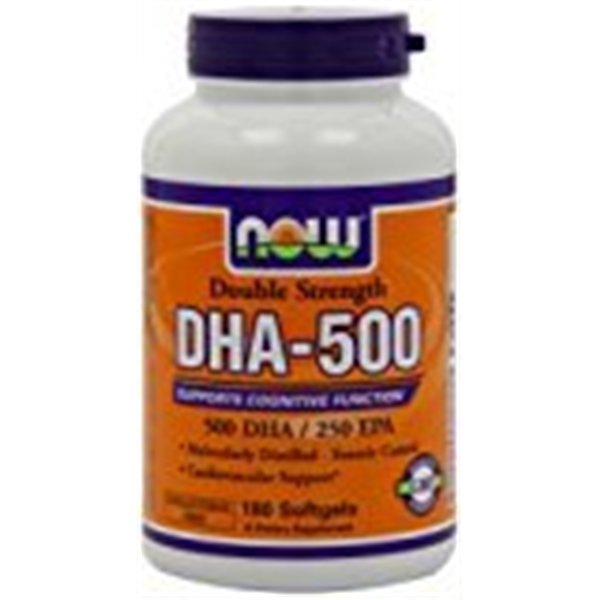 DHA-500, 500 DHA / 250 EPA - 180 pehmeää geeliä