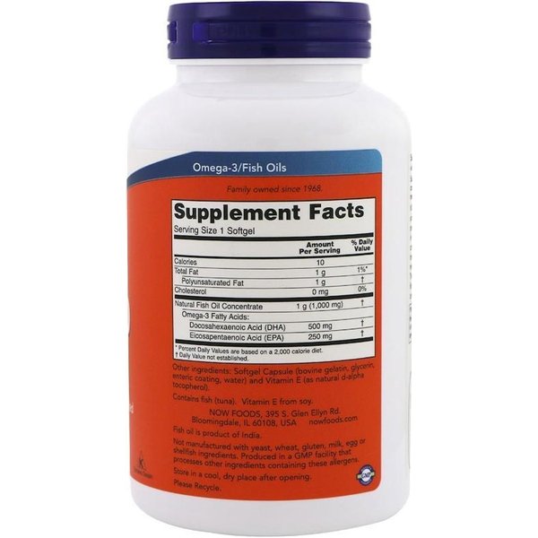 DHA-500, 500 DHA / 250 EPA - 180 softgels