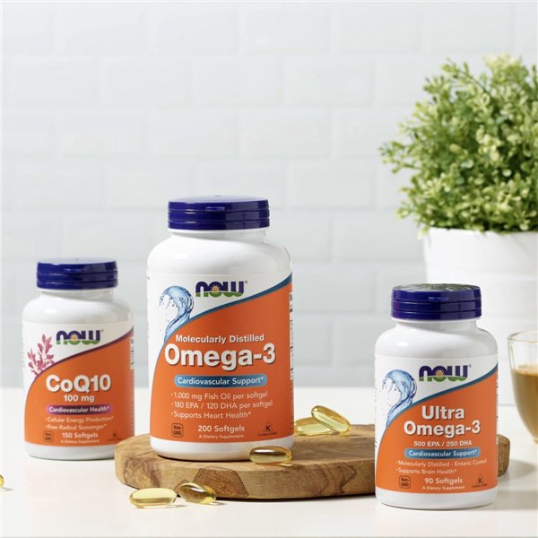 Omega-3 zivju eļļa, molekulāri destilēta - 30 mīkstās kapsulas
