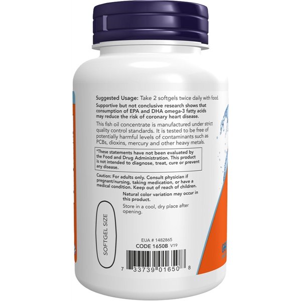 Omega-3 žuvų taukai, molekuliniu būdu distiliuoti - 30 minkštųjų kapsulių