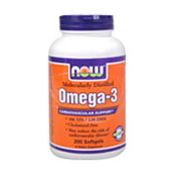 Omega-3 zivju eļļa, molekulāri destilēta - 200 mīkstās kapsulas