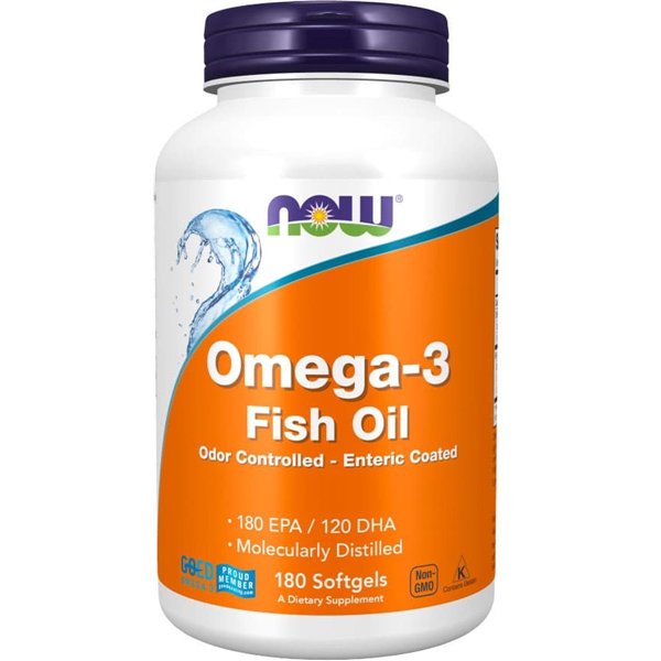 Omega-3 Enteric Coated - 180 softgels
