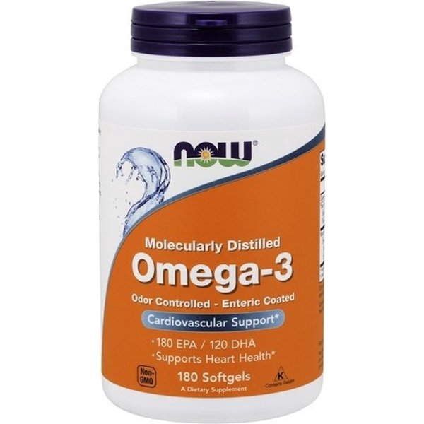 Omega-3 Enteric Coated - 180 softgels
