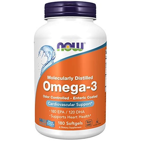 Omega-3 Enteric Coated - 180 softgels