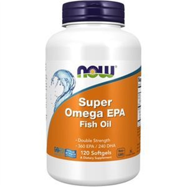 Super Omega EPA Molecularly Distilled - 120 softgels