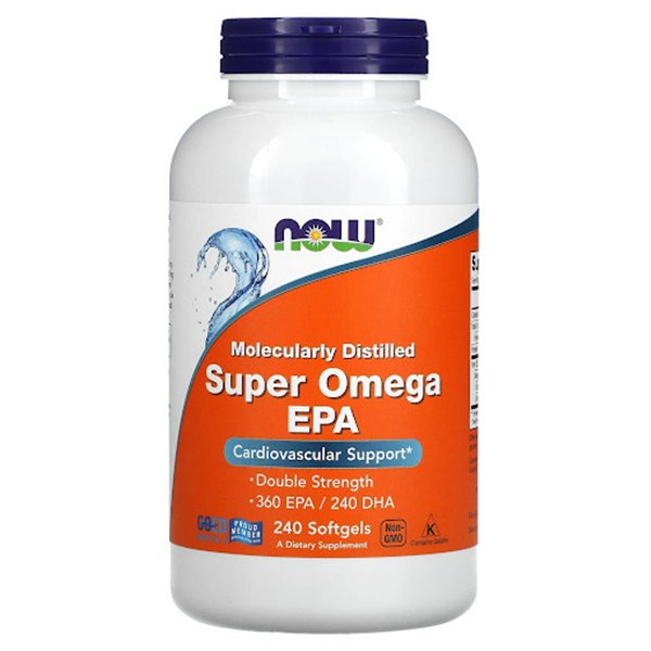 Super Omega EPA Molecularly Distilled - 120 softgels