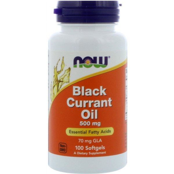 Black Currant Oil, 500mg - 100 softgels