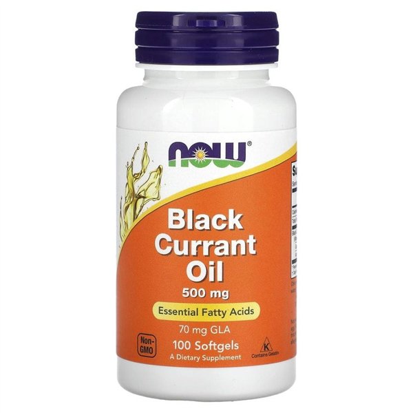Black Currant Oil, 500mg - 100 softgels