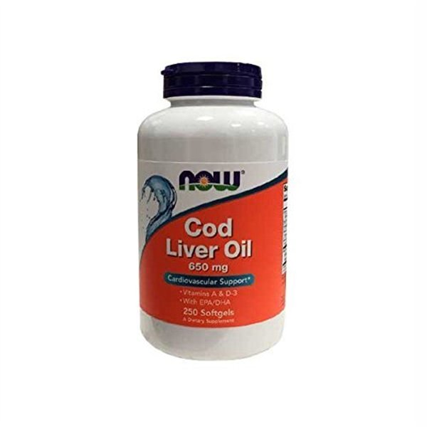 Cod Liver Oil, 650mg - 250 softgels