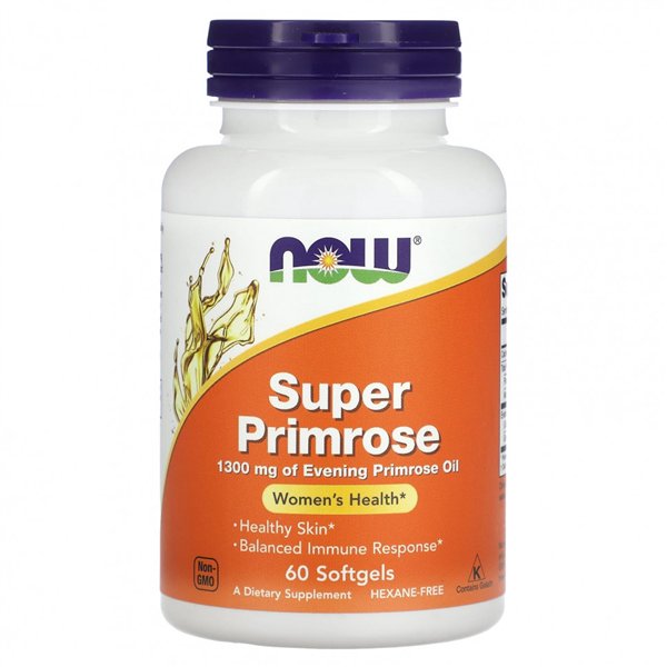 Super Primrose, 1300mg - 60 softgels