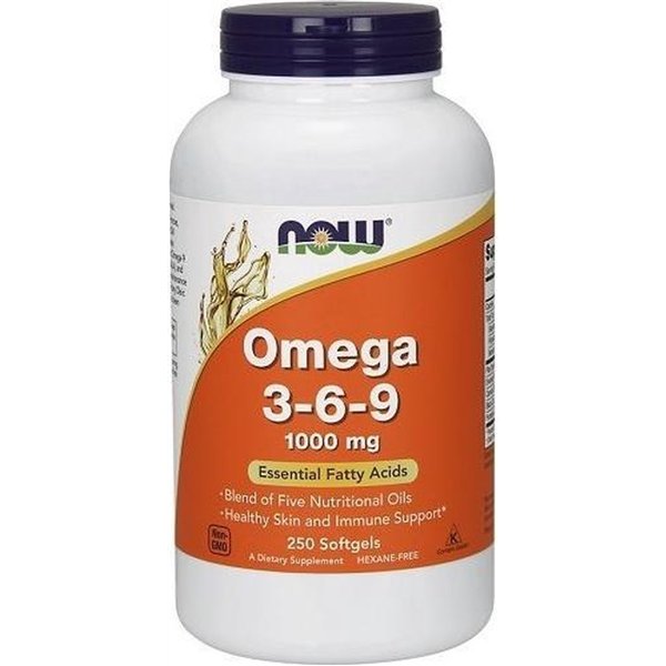Omega 3-6-9, 1000 mg - 100 minkštųjų kapsulių