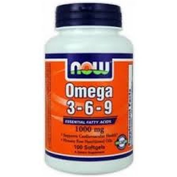 Omega 3-6-9, 1000mg - 100 softgels