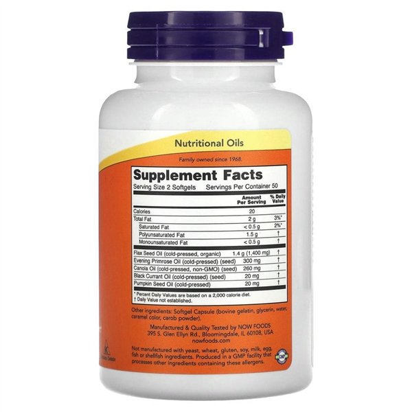 Omega 3-6-9, 1000 mg - 100 minkštųjų kapsulių