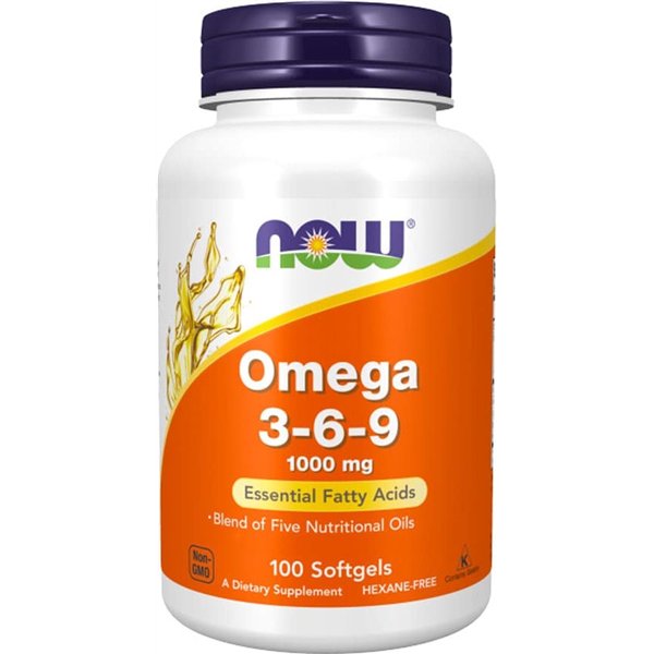 Omega 3-6-9, 1000mg - 100 softgels