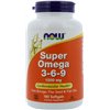 Super Omega 3-6-9, 1200mg - 90 softgels