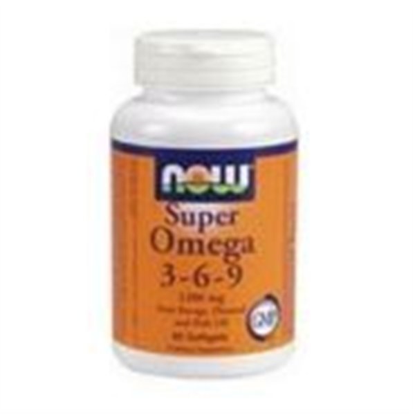 Super Omega 3-6-9, 1200 mg - 90 minkštųjų kapsulių