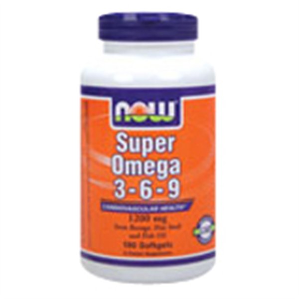 Super Omega 3-6-9, 1200mg - 180 softgels