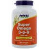 Super Omega 3-6-9, 1200mg - 180 softgels