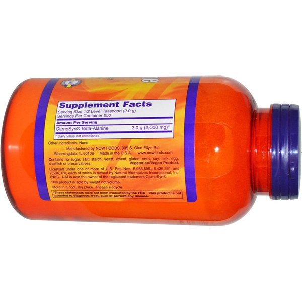 Beta-alaninas, milteliai - 500 g