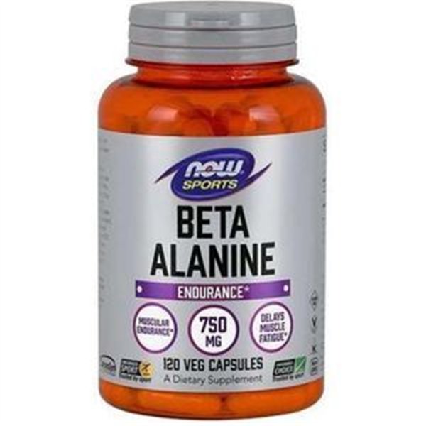 Beta-alaninas, 750 mg - 120 kapsulių