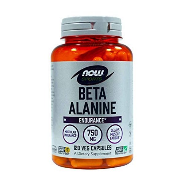 Beta-alaninas, 750 mg - 120 kapsulių