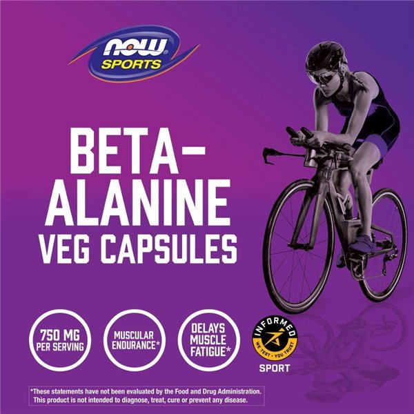 Beta-Alanine, 750mg - 120 caps