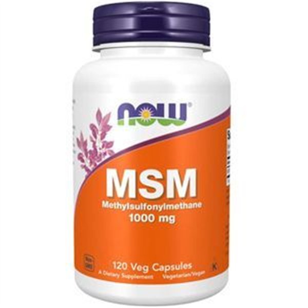 MSM Methylsulphonylmethane, 1000mg - 120 vcaps