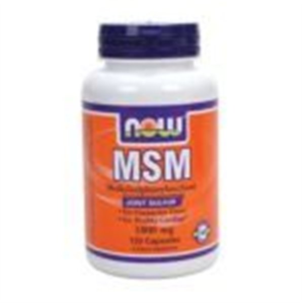 MSM Methylsulphonylmethane, 1000mg - 120 vcaps