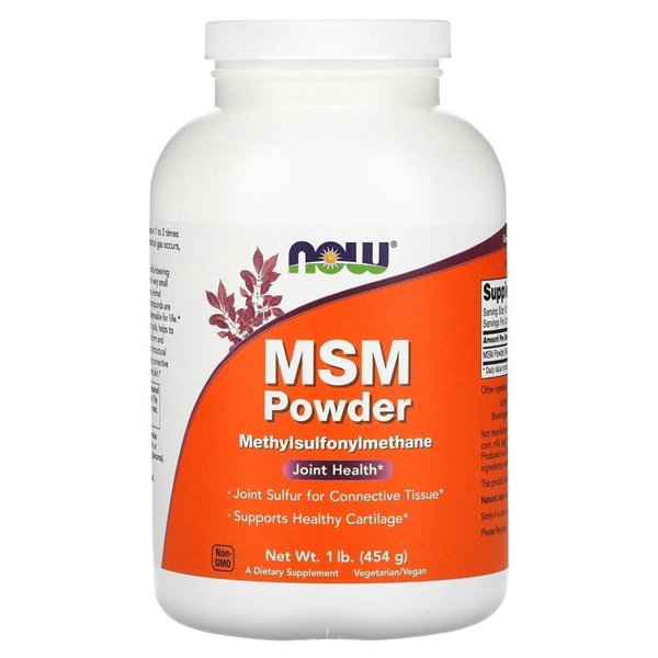 MSM Methylsulphonylmethane, Powder - 454g