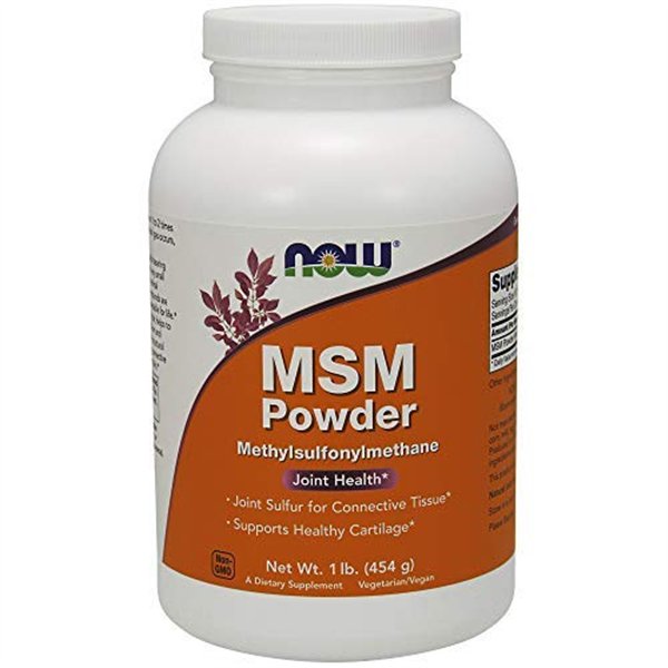 MSM Methylsulphonylmethane, Powder - 454g
