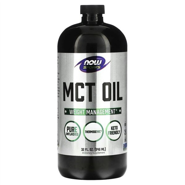 MCT-öljy, puhdas neste - 946 ml.