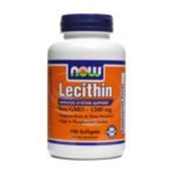 Lecitīns, 1200 mg Bez ĢMO - 100 mīkstās kapsulas