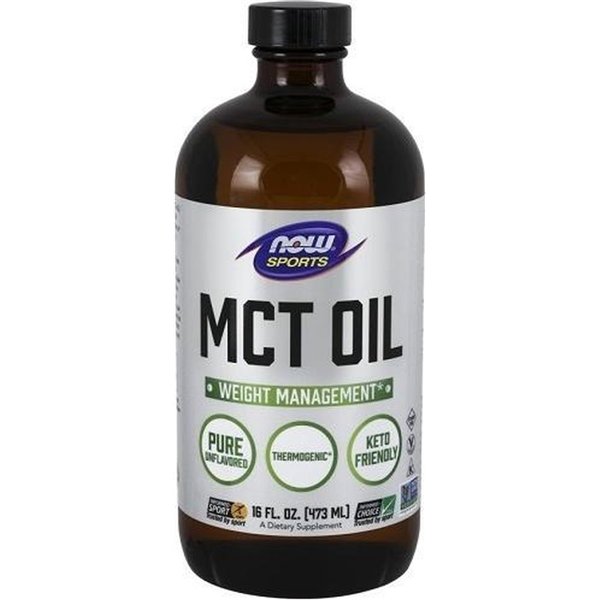 MCT aliejus, grynas skystis - 473 ml.