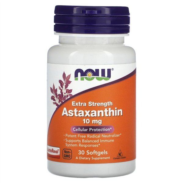 Astaxanthin Extra Strength, 10mg - 30 softgels