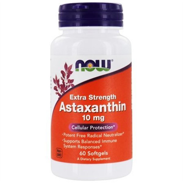 Astaxanthin Extra Strength, 10mg - 60 softgels
