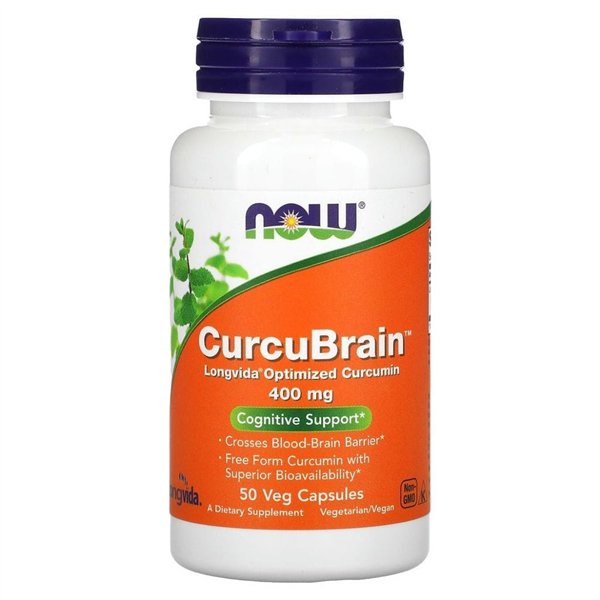 CurcuBrain, 400 mg - 50 v-kapsulas