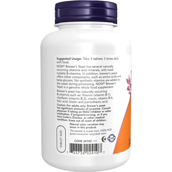 Brewer's Yeast, Tablets - 200 tablets