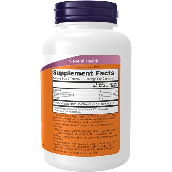 Brewer's Yeast, Tablets - 200 tablets