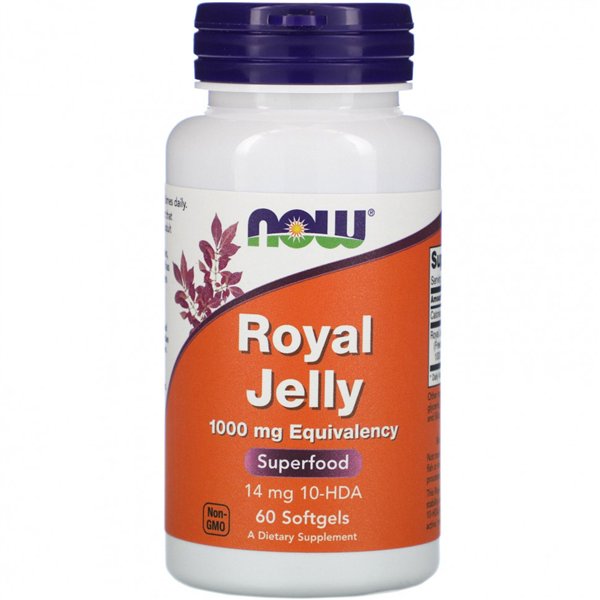Royal Jelly, 1000mg Equivalency - 60 softgels